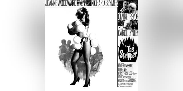 "The Stripper" starred Joanne Woodward, Richard Beymer, Claire Trevor and Carol Lynley.
