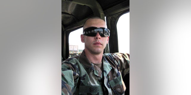 Tamra Sipes' son, Steven, is shown here in Afghanistan in 2010. 