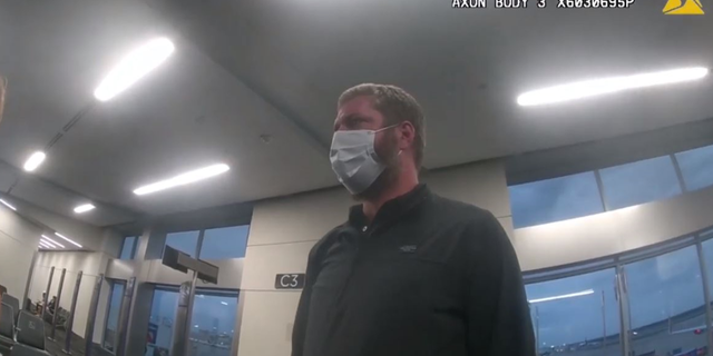 Police bodycam footage showing the arrest of Granden. 