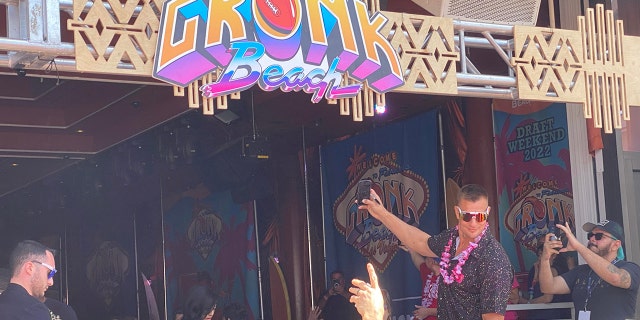 Rob Gronkowski's Gronk Beach came to Encore Beach Club at Wynn Las Vegas April 29, 2022, in Las Vegas.