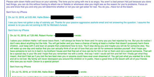2018 Email: Hunter Biden Demanded Beau Biden’s Widow Get Tested for HIV 3