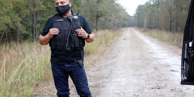 Harris County Deputy Darren Almendarez pictured in a sheriff’s department video.