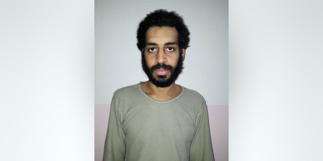 FILE PHOTO: Alexanda Kotey is seen in this undated handout picture in Amouda, Syria, released Feb. 9, 2018. 