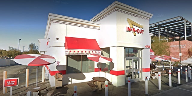 In-n-Out location on South Maryland Parkway in Las Vegas