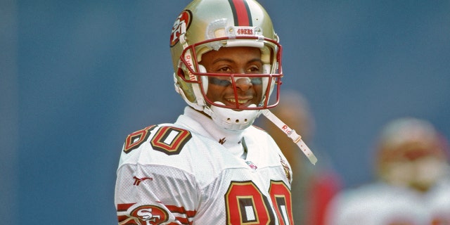 Jerry Rice during game