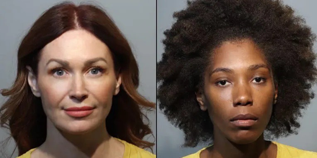 Danya Glenny (L), 42, the bride, and Joycelyn Bryant (R), 31, the restaurateur, both face a number of charges, including manipulation, guilty negligence and supply of marijuana. 