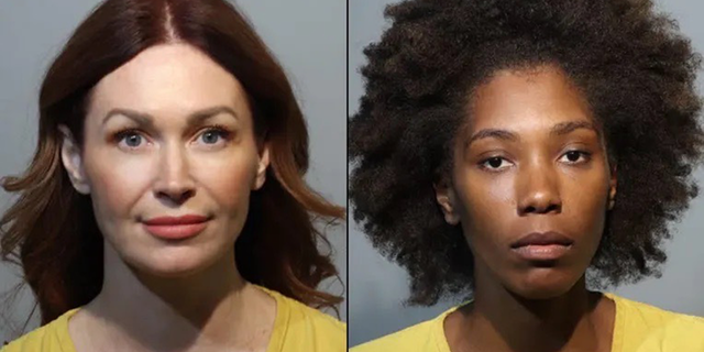 Danya Glenny, 42, the bride, and Joycelyn Bryant, 31, the caterer, both face a number of charges including tampering, culpable negligence and delivery of marijuana. 