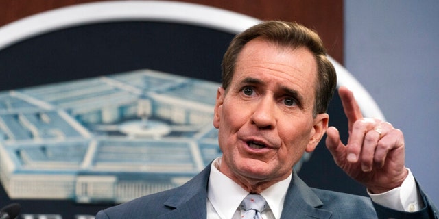 White House National Security Council coordinator for strategic communications John Kirby.