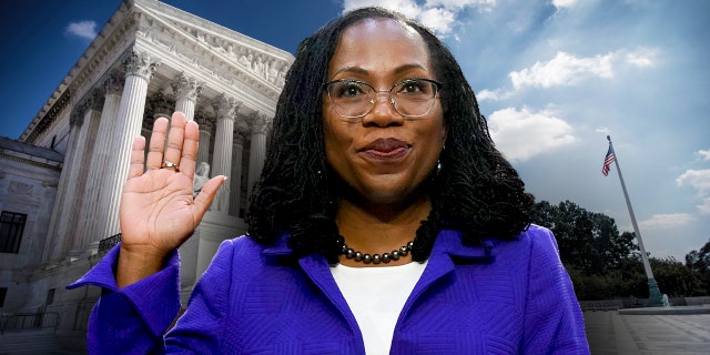 WASHINGTON, DC - MARCH 21: U.S. Supreme Court nominee Judge Ketanji Brown Jackson is sworn-in during her confirmation hearing before the Senate Judiciary Committee in the Hart Senate Office Building on Capitol Hill March 21, 2022 in Washington, DC. Judge Ketanji Brown Jackson, President Joe Biden's pick to replace retiring Justice Stephen Breyer on the U.S. Supreme Court, will begin four days of nomination hearings before the Senate Judiciary Committee. If confirmed by the Senate, Judge Jackson would become the first Black woman to serve on the Supreme Court. 