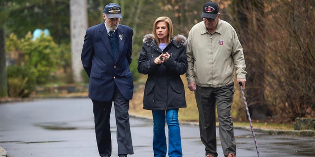 GOP Senate candidate Leora Levy of Connecticut launches quarter-million-dollar ad blitz 2 Republican Senate candidate Leora Levy of Connecticut, a Greenwich businesswoman and member of the Republican National Committee, meets with veterans in Greenwich, Connecticut, March 16, 2022.