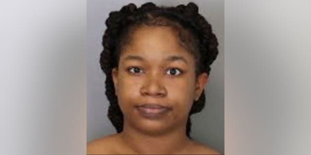 Loretta Clayton-Treadwell, 30, is charged with threat of mass violence on school property after allegedly calling to say she would blow up an elementary school over her son’s missing backpack.