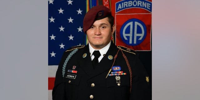 Army Spc.  Luis Herrera was killed this week during a training accident.