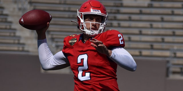 Luis Perez is with the New Jersey Generals now. He played for the New York Guardians of the XFL.
