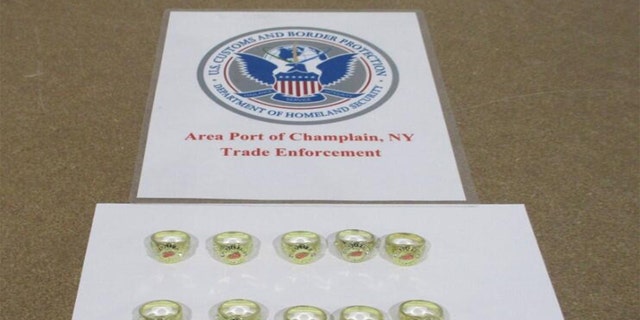 Counterfeit NHL 1936 Detroit Red Wings Stanley Cup rings seized at the Port of Champlain, N.Y.