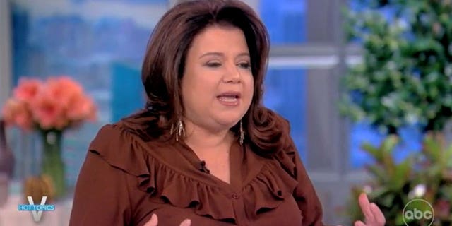 "The View's" Ana Navarro on April 8, 2022. (Screenshot/ABC)
