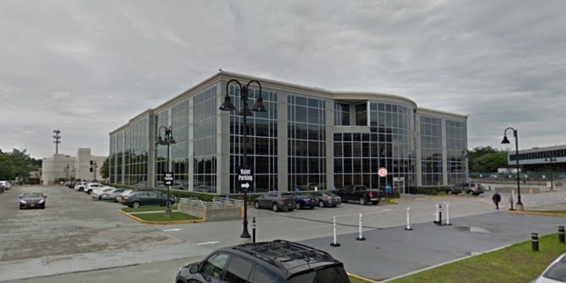 Northwell Health building at 1999 Marcus Ave in New North Hyde Park, Long Island, New York.