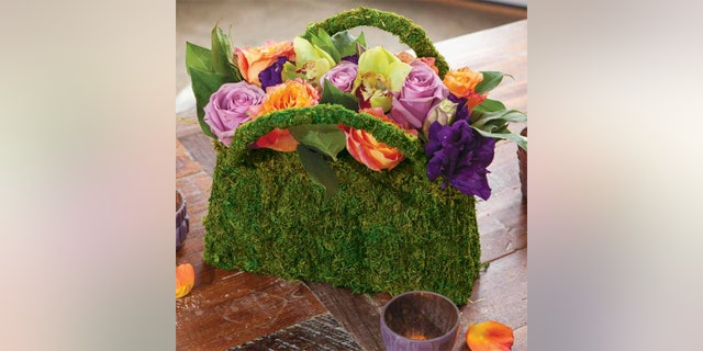 Olive & Cocoa Blooming Floral Handbag