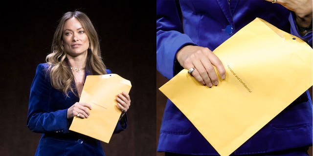 Olivia Wilde was served custody papers at CinemaCon in April.