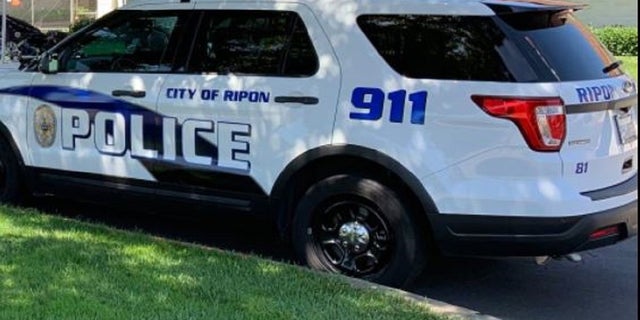 A Ripon Police Department patrol cruiser.