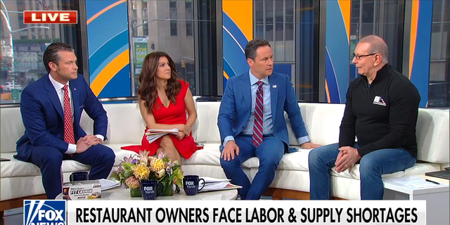 Chef and restaurant makeover expert Robert Irvine told "Fox and Friends" that labor shortages and supply chain disruptions are hurting restaurants after many barely survived the two-year pandemic.