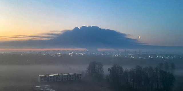 Dramatic Images Emerge Of The Fire At A Russian Oil Depot Near The ...