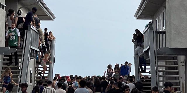 Deltopia party in Isla Vista, CA