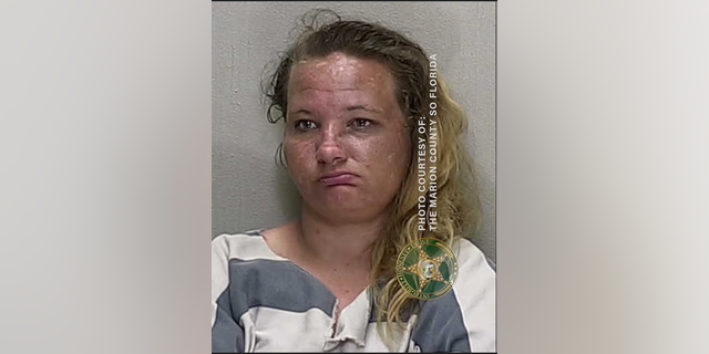 Booking photo of Brandy McGowan (Marion County Sheriff's office)