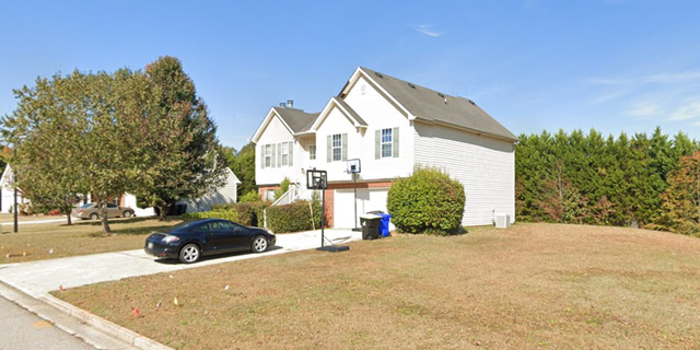 Authorities say they found evidence of the murder in the basement of this home, where Sydnei Moran Dunn and Marquis Simon Colvin were living.