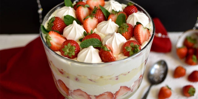 Strawberry Trifle by Lilian Vallezi / Simple Living Recipes