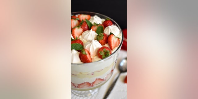 Strawberry Trifle by Lilian Vallezi / Simple Living Recipes