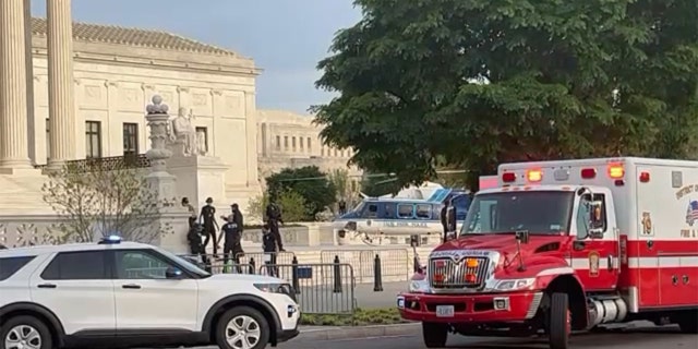 A Colorado man who tried to set himself on fire outside the U.S. Supreme Court has died, the Metropolitan Police Department said Saturday, April 23, 2022.