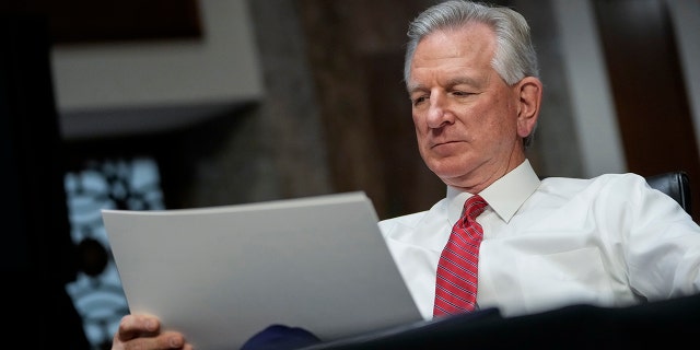 Sen. Tommy Tuberville's hold means the Senate will not be able to quickly approve President Biden's nominees by unanimous consent.