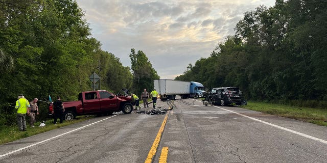 A multi-vehicle collision killed two on U.S. 301 Thursday morning.