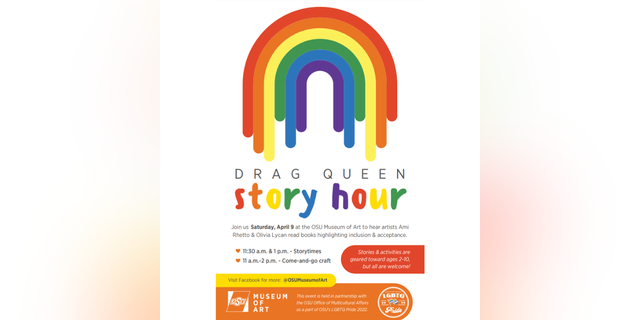 Oklahoma State University hosted a "Drag Queen Story Hour" for kids as young as 2-years-old earlier in April.