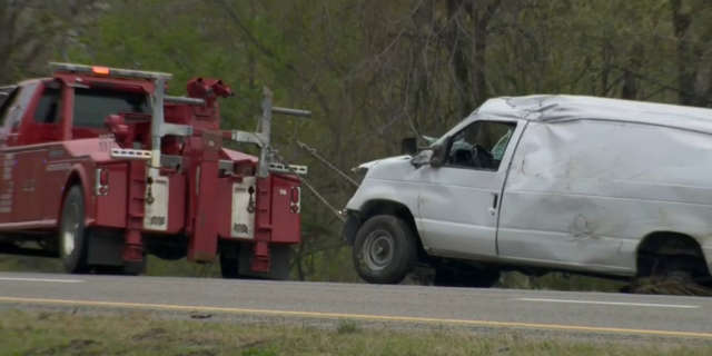 A Tennessee jail transportation van carrying six inmates was involved in an accident on Wednesday, according to officials.