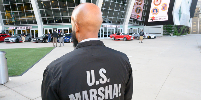 The U.S. Marshals held a press conference and preview of 10 cars in Sacramento, California, to announce an upcoming auction on Wednesday, Oct. 23, 2019. 