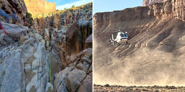 Craig Barlow, 50, of Salt Lake City, fell approximately 50 feet in the Upper Black Box area on Friday. He later died at a hospital.