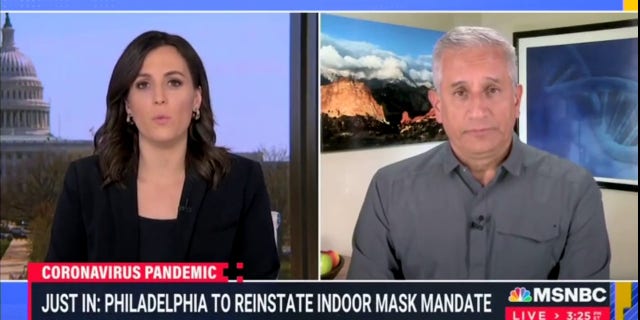 Dr. John Torres on MSNBC's 'Hallie Jackson Reports.'