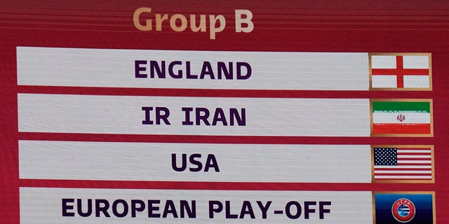 The 2022 Football World Cup draw, which took place at the Doha Exhibition and Convention Center in Doha, Qatar on Friday 1 April 2022, listed the World Cup Group B teams, England, Iran, USA and the European qualifiers. increase.