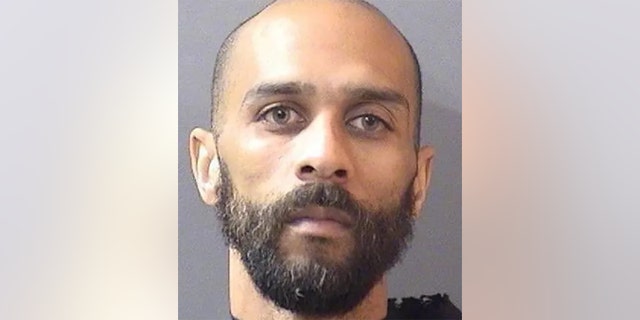 Xavier Breland, 37, was being held in Coweta County Jail in Georgia on unrelated charges of aggravated stalking, violating an order of protection issued for domestic violence and making harassing phone calls, according to court records. 