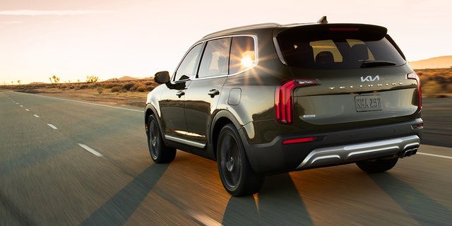 The Kia Telluride is the brand's largest model.