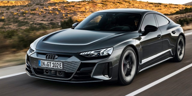 The Audi e-tron GT uses the same electric architecture as the Porsche Taycan.