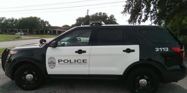 An Austin police cruiser.