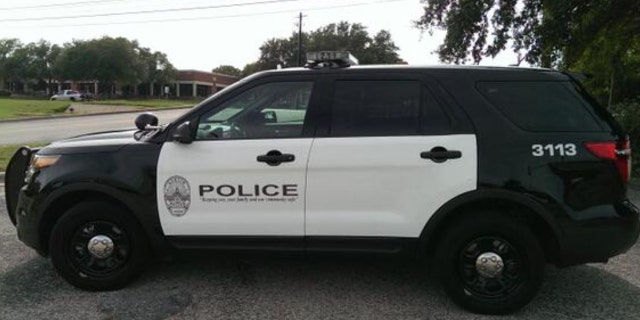 An Austin police cruiser.