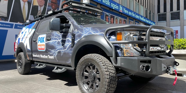 The Beast is a custom storm chaser built for the Fox Weather team.