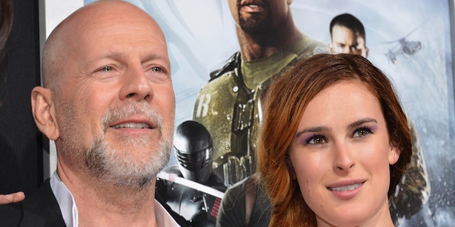 Actors Bruce Willis and Rumer Willis attend the premiere of Paramount Pictures' "G.I. Joe: Retaliation" at TCL Chinese Theatre on March 28, 2013 in Hollywood, California. 