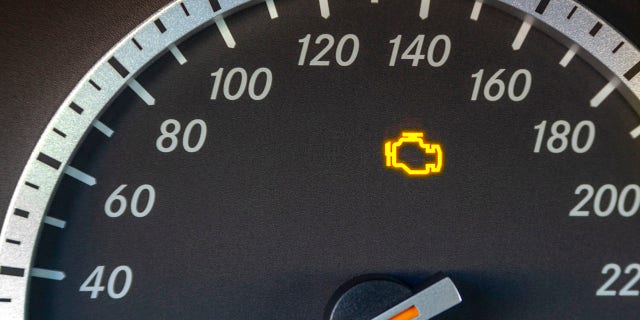 The check engine light indicates a variety of issues.