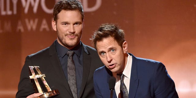 "Guardians of the Galaxy" director James Gunn defends Chris Pratt after a fan calls for Pratt to be "replaced" in the Marvel universe.