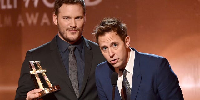 "Guardians of the Galaxy" director James Gunn defends Chris Pratt after a fan calls for Pratt to be "replaced" in the Marvel universe.