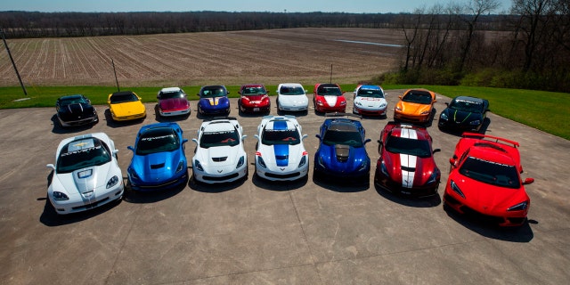 Dr. Richard Foster's collection of 18 Indy 500 Corvettes will be sold at the Mecum Auctions Indy event.